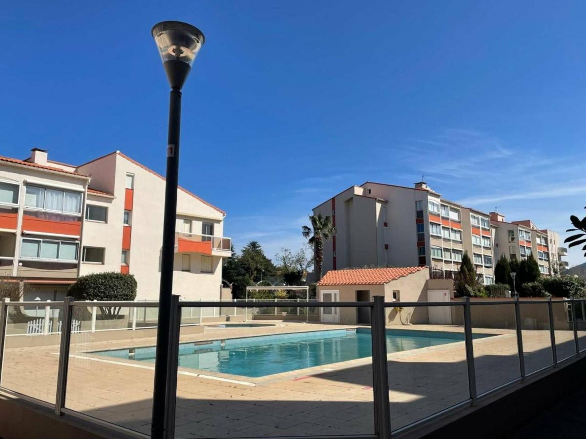 Appartement Cosy A 100M De La Plage Avec Piscine, Parking Prive Et Loggia Vitree - Fr-1-225-706 Argelès-sur-Mer Dış mekan fotoğraf